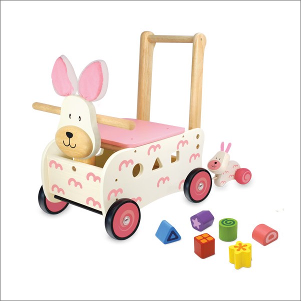 walk and ride bunny sorter assembly